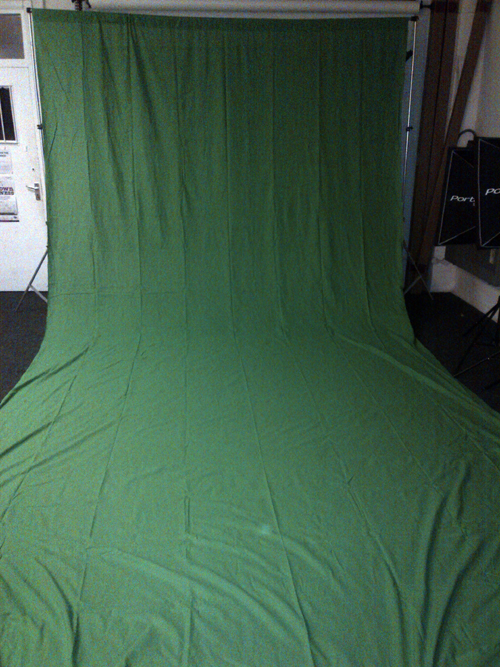 Chroma Key Green Screen and Frame